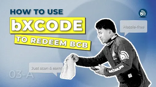 How to redeem using bXCODE